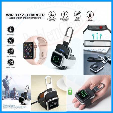 Portable Keychain Apple Watch Wireless Charger